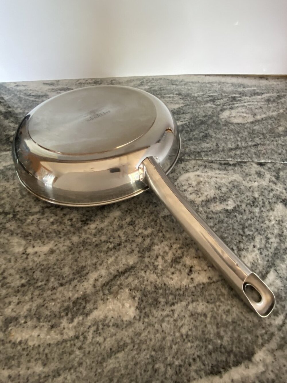GOVERNOR'S TABLE Copper Stainless Steel Tri-Ply Base Frying Fry Pan Skillet